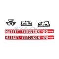 Jeu d´autocollants Massey Ferguson 35 (5 pièces)