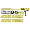 Jeu d´autocollants JOHN-DEERE A dernier modèle