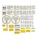 Jeu d´autocollants Mc Cormick WD9