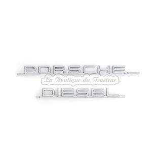 Emblème latéral PORSCHE-DIESEL