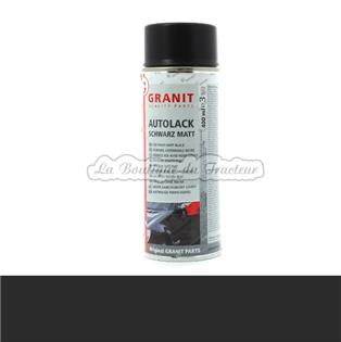 Peinture noir mat (aérosol 400 ml)