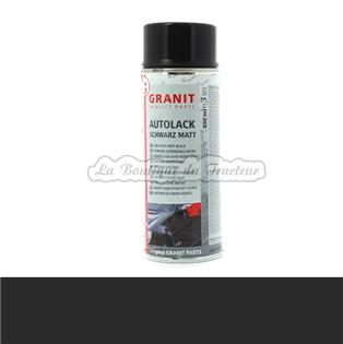 Peinture noir brillant (aérosol 400 ml)