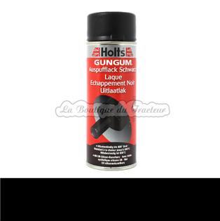 Peinture noir haute température (aérosol 400 ml)