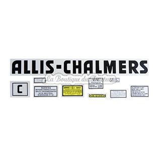 Jeu d´autocollants ALLIS-CHALMERS C