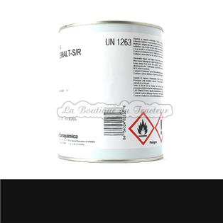 Peinture glycéro noir brillant, 830 ml