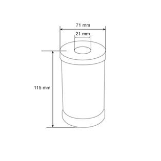 Filtre huile 2540201 Massey Ferguson, Fordson, Allis Chalmers, Landini