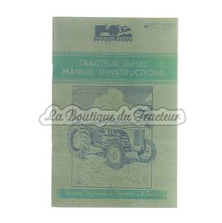 Manuel d´instruction Ferguson diesel