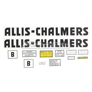 Jeu d´autocollants ALLIS-CHALMERS B