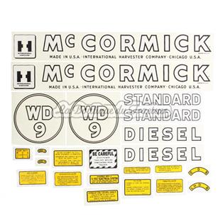 Jeu d´autocollants Mc Cormick WD9