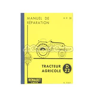 Manuel de réparation RENAULT D22