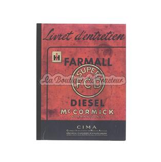 Livret d´entretien FARMALL SUPER FCD