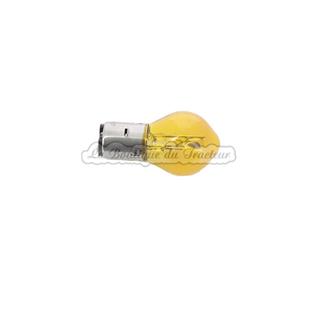 Lampe 2 ergots 12V 45/40W BA20D JAUNE