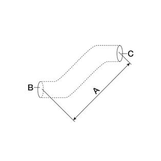 Durite supérieure IH 353, 423 (OEM: 787147R1)